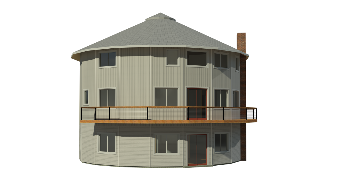 prefab round deltec home